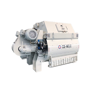 Mezclador intermitente de doble eje